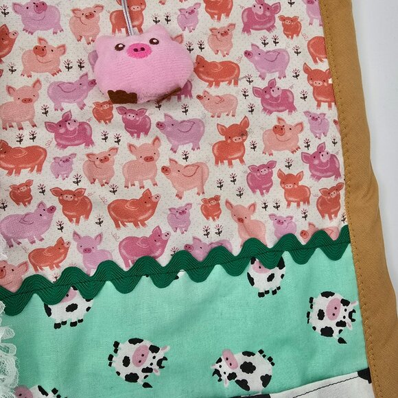 Farm-Themed Fidget Quilt Blanket For Elderly, Dementia & Alzheimer’s Patients - Picture 7 of 13